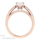 Oval Shaped Forever One Moissanite Engagement Ring #GTJ1163-oval-fo-r 2 Oval Shaped Forever One Moissanite Engagement Ring #GTJ1163-oval-fo-r