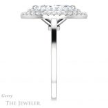 Marquise Cut Forever Brilliant Moissanite Engagement Ring #GTJ1164-marquise-fb-w