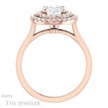 Oval Shaped Forever One Moissanite Engagement Ring #GTJ1164-oval-fo-r 2 Oval Shaped Forever One Moissanite Engagement Ring #GTJ1164-oval-fo-r
