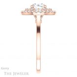Round Cut Forever One Moissanite Engagement Ring #GTJ1164-round-fo-r 3 Round Cut Forever One Moissanite Engagement Ring #GTJ1164-round-fo-r