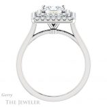 Princess Cut Forever One Moissanite Engagement Ring #GTJ1164-square-fo-w 2 Princess Cut Forever One Moissanite Engagement Ring #GTJ1164-square-fo-w