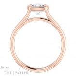 Cushion Cut Forever One Moissanite Engagement Ring #GTJ1170-cushion-fo-r 2 Cushion Cut Forever One Moissanite Engagement Ring #GTJ1170-cushion-fo-r