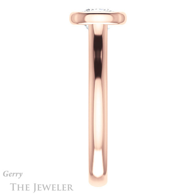 Cushion Cut Forever One Moissanite Engagement Ring #GTJ1170-cushion-fo-r 3 Cushion Cut Forever One Moissanite Engagement Ring #GTJ1170-cushion-fo-r