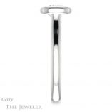 Cushion Cut Forever One Moissanite Engagement Ring #GTJ1170-cushion-fo-w 3 Cushion Cut Forever One Moissanite Engagement Ring #GTJ1170-cushion-fo-w