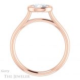 Round Cut Forever One Moissanite Engagement Ring #GTJ1170-round-fo-r 2 Round Cut Forever One Moissanite Engagement Ring #GTJ1170-round-fo-r