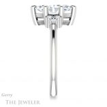 Marquise Cut Forever One Moissanite Engagement Ring #GTJ1172-marquise-fb-w 3 Marquise Cut Forever Brilliant Moissanite Engagement Ring #GTJ1172-marquise-fb-w