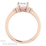 Princess Cut Forever One Moissanite Engagement Ring #GTJ1172-square-fo-r 2 Princess Cut Forever One Moissanite Engagement Ring #GTJ1172-square-fo-r