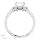 Princess Cut Forever One Moissanite Engagement Ring #GTJ1172-square-fo-w 2 Princess Cut Forever One Moissanite Engagement Ring #GTJ1172-square-fo-w