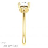 Princess Cut Forever One Moissanite Engagement Ring #GTJ1172-square-fo-y 3 Princess Cut Forever One Moissanite Engagement Ring #GTJ1172-square-fo-y