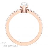 Marquise Cut Forever One Moissanite Engagement Ring #GTJ1173-marquise-fb-r 2 Marquise Cut Forever Brilliant Moissanite Engagement Ring #GTJ1173-marquise-fb-r