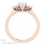 Marquise Cut Forever One Moissanite Engagement Ring #GTJ1176-marquise-fb-r 2 Marquise Cut Forever Brilliant Moissanite Engagement Ring #GTJ1176-marquise-fb-r