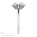 Princess Cut Forever One Moissanite Engagement Ring #GTJ1177-square-fo-w 3 Princess Cut Forever One Moissanite Engagement Ring #GTJ1177-square-fo-w