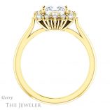 Princess Cut Forever One Moissanite Engagement Ring #GTJ1177-square-fo-y 2 Princess Cut Forever One Moissanite Engagement Ring #GTJ1177-square-fo-y