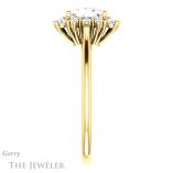 Princess Cut Forever One Moissanite Engagement Ring #GTJ1177-square-fo-y 3 Princess Cut Forever One Moissanite Engagement Ring #GTJ1177-square-fo-y