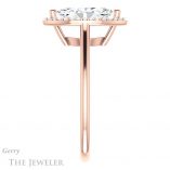 Marquise Cut Forever One Moissanite Engagement Ring #GTJ1178-marquise-fb-r 3 Marquise Cut Forever Brilliant Moissanite Engagement Ring #GTJ1178-marquise-fb-r