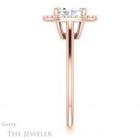 Oval Shaped Forever One Moissanite Engagement Ring #GTJ1178-oval-fo-r 3 Oval Shaped Forever One Moissanite Engagement Ring #GTJ1178-oval-fo-r
