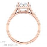 Princess Cut Forever One Moissanite Engagement Ring #GTJ1178-square-fo-r 2 Princess Cut Forever One Moissanite Engagement Ring #GTJ1178-square-fo-r