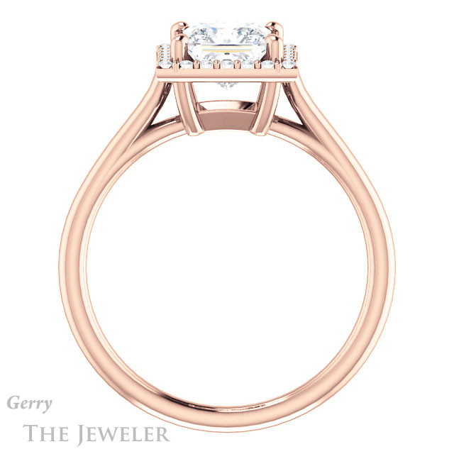 Princess Cut Forever One Moissanite Engagement Ring #GTJ1178-square-fo-r 2 Princess Cut Forever One Moissanite Engagement Ring #GTJ1178-square-fo-r