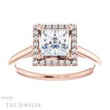 Princess Cut Forever One Moissanite Engagement Ring #GTJ1178-square-fo-r 1 Princess Cut Forever One Moissanite Engagement Ring #GTJ1178-square-fo-r