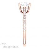 Princess Cut Forever One Moissanite Engagement Ring #GTJ1179-square-fo-r 3 Princess Cut Forever One Moissanite Engagement Ring #GTJ1179-square-fo-r