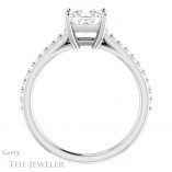 Princess Cut Forever One Moissanite Engagement Ring #GTJ1179-square-fo-w 2 Princess Cut Forever One Moissanite Engagement Ring #GTJ1179-square-fo-w