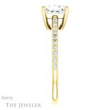 Princess Cut Forever One Moissanite Engagement Ring #GTJ1179-square-fo-y 3 Princess Cut Forever One Moissanite Engagement Ring #GTJ1179-square-fo-y