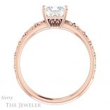 Princess Cut Forever One Moissanite Engagement Ring #GTJ1180-square-fo-r 2 Princess Cut Forever One Moissanite Engagement Ring #GTJ1180-square-fo-r