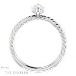 Marquise Cut Forever Brilliant Moissanite Engagement Ring #GTJ1182-marquise-fb-w