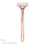 Oval Shaped Forever One Moissanite Engagement Ring #GTJ1182-oval-fo-r 3 Oval Shaped Forever One Moissanite Engagement Ring #GTJ1182-oval-fo-r
