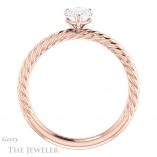 Pear Shaped Forever One Moissanite Engagement Ring #GTJ1182-pear-fb-r 2 Pear Shaped Forever Brilliant Moissanite Engagement Ring #GTJ1182-pear-fb-r