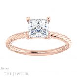 Princess Cut Forever One Moissanite Engagement Ring #GTJ1182-square-fo-r 1 Princess Cut Forever One Moissanite Engagement Ring #GTJ1182-square-fo-r