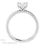Princess Cut Forever One Moissanite Engagement Ring #GTJ1182-square-fo-w