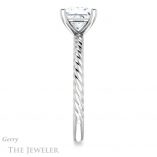 Princess Cut Forever One Moissanite Engagement Ring #GTJ1182-square-fo-w
