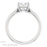 Princess Cut Forever One Moissanite Engagement Ring #GTJ1183-square-fo-w