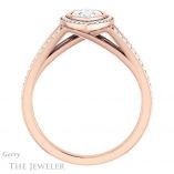 Marquise Cut Forever One Moissanite Engagement Ring #GTJ1184-marquise-fb-r 2 Marquise Cut Forever Brilliant Moissanite Engagement Ring #GTJ1184-marquise-fb-r