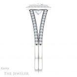 Princess Cut Forever One Moissanite Engagement Ring #GTJ1184-square-fo-w