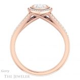 Marquise Cut Forever Brilliant Moissanite Engagement Ring #GTJ1190-marquise-fb-r