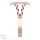 Marquise Cut Forever Brilliant Moissanite Engagement Ring #GTJ1190-marquise-fb-r
