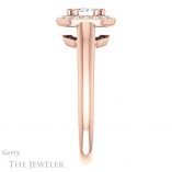 Emerald Cut Forever Brilliant Moissanite Engagement Ring #GTJ1191-emerald-fb-r