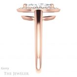 Marquise Cut Forever One Moissanite Engagement Ring #GTJ1191-marquise-fb-r 3 Marquise Cut Forever Brilliant Moissanite Engagement Ring #GTJ1191-marquise-fb-r