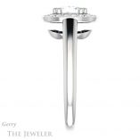 Princess Cut Forever One Moissanite Engagement Ring #GTJ1191-square-fo-w