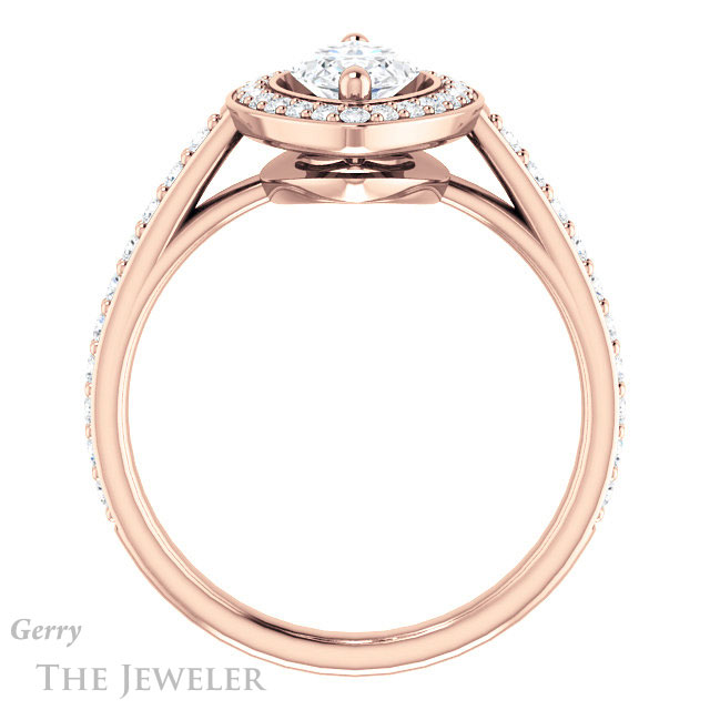 Marquise Cut Forever One Moissanite Engagement Ring #GTJ1192-marquise-fb-r 2 Marquise Cut Forever Brilliant Moissanite Engagement Ring #GTJ1192-marquise-fb-r