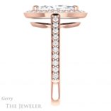 Marquise Cut Forever One Moissanite Engagement Ring #GTJ1192-marquise-fb-r 3 Marquise Cut Forever Brilliant Moissanite Engagement Ring #GTJ1192-marquise-fb-r