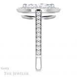 Marquise Cut Forever Brilliant Moissanite Engagement Ring #GTJ1192-marquise-fb-w