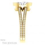 Marquise Cut Forever Brilliant Moissanite Engagement Ring #GTJ1193-marquise-fb-y