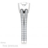 Princess Cut Forever One Moissanite Engagement Ring #GTJ1193-square-fo-w