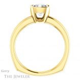 Cushion Cut Forever One Moissanite Engagement Ring #GTJ1194-cushion-fo-y 2 Cushion Cut Forever One Moissanite Engagement Ring #GTJ1194-cushion-fo-y