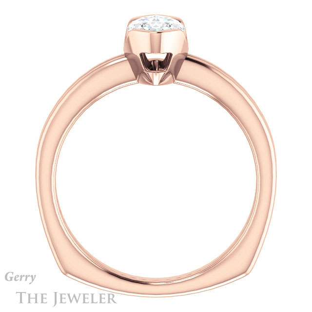 Marquise Cut Forever Brilliant Moissanite Engagement Ring #GTJ1194-marquise-fb-r