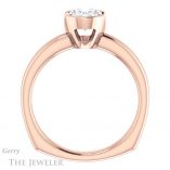 Oval Shaped Forever One Moissanite Engagement Ring #GTJ1194-oval-fo-r 2 Oval Shaped Forever One Moissanite Engagement Ring #GTJ1194-oval-fo-r
