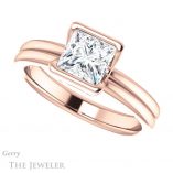 Princess Cut Forever One Moissanite Engagement Ring #GTJ1194-square-fo-r 5 Princess Cut Forever One Moissanite Engagement Ring #GTJ1194-square-fo-r